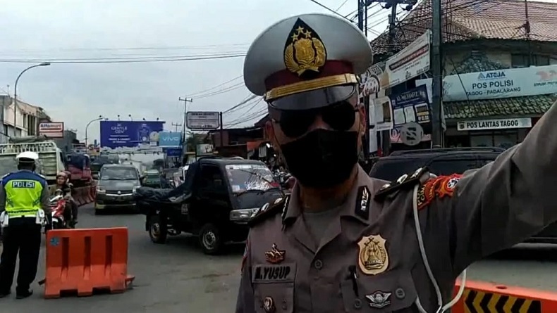 Jalur Mudik Arteri Padalarang KBB Padat, Polisi Berlakukan One Way