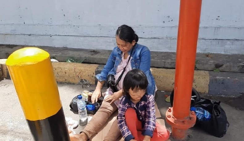 Kisah Mudik Ibu Hamil 8 Bulan Rela Panas-Panasan dan Antre Sejak Subuh di Pelabuhan Merak