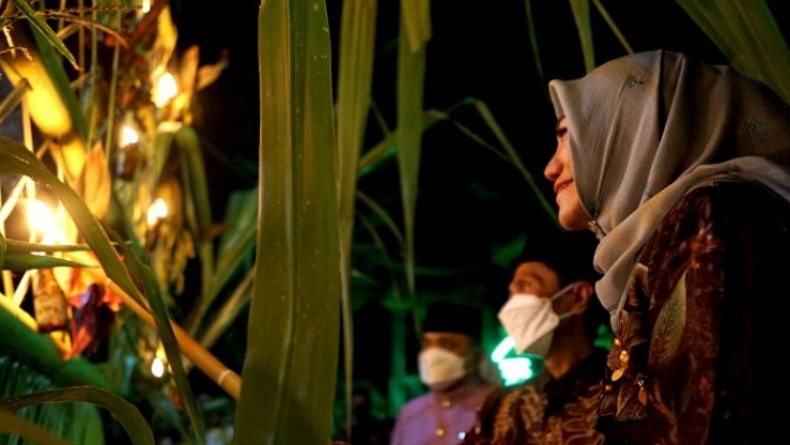 2 Tahun Dirayakan Terbatas karena Covid-19, Tradisi Tumbilotohe Digelar Meriah