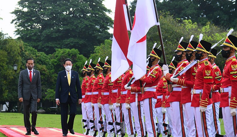 Presiden Jokowi-PM Jepang Fumio Kishida Bertemu di Istana Bogor - Bagian 2