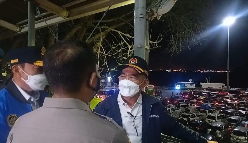 Menko PMK : Lonjakan Penumpang di Pelabuhan Merak Luar Biasa