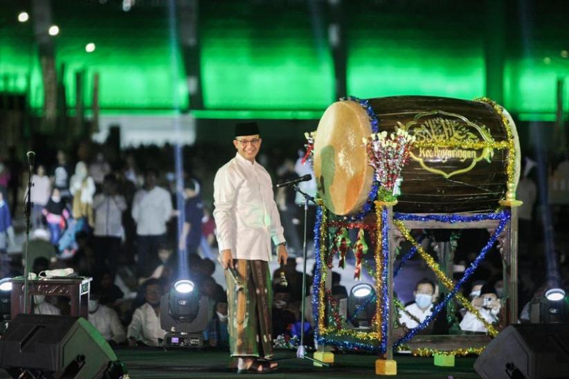 Ribuan Warga Meriahkan Festival Tabuh Bedug di Jakarta International Stadium - Bagian 1