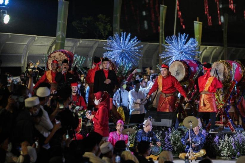 Ribuan Warga Meriahkan Festival Tabuh Bedug di Jakarta International Stadium - Bagian 2