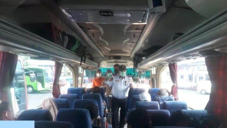 Bawa Pemudik, 7 Bus Berangkat dari Malalayang Tujuan Gorontalo
