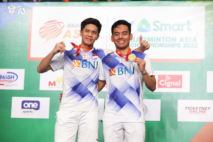 Pramudya/Yeremia Ulang Sejarah Manis Kido/Hendra di Badminton Asia Championship 13 Tahun Lalu