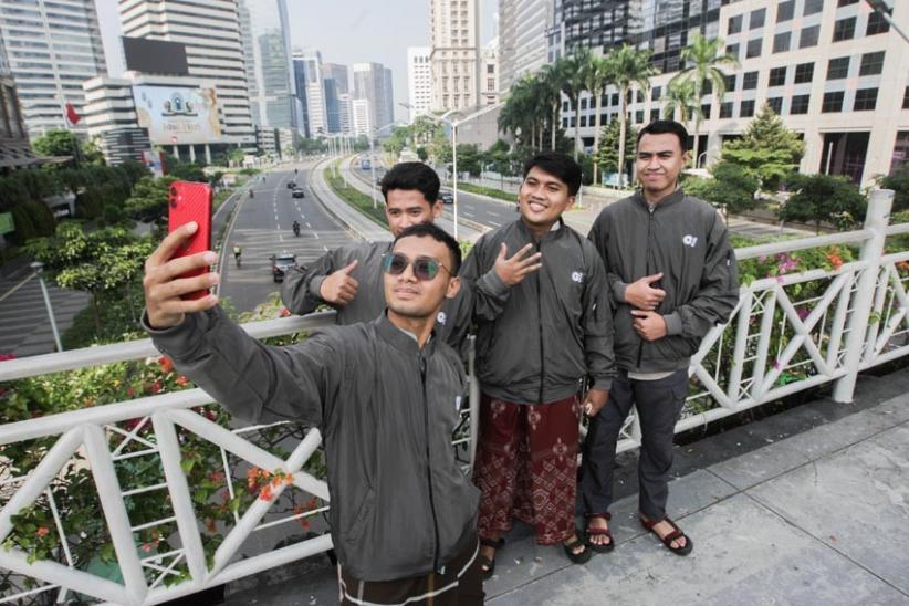 Warga Jakarta Menikmati Jalanan Sepi saat Libur Lebaran - Bagian 1