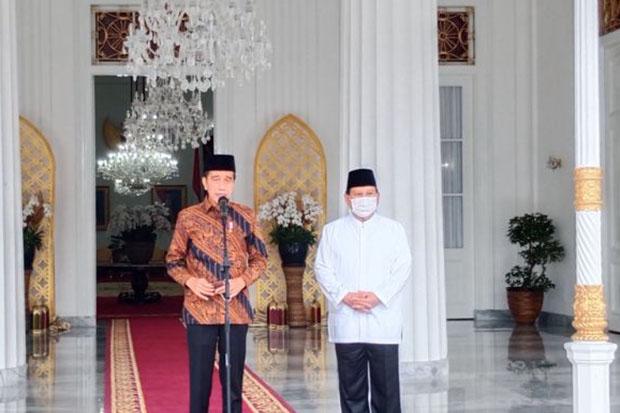 Jokowi Jamu Prabowo di Gedung Agung, Menunya Opor hingga Tempe Bacem