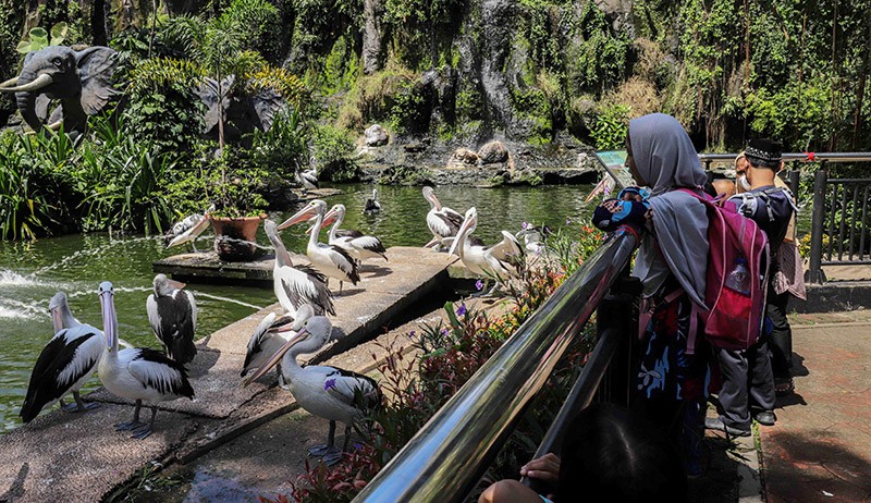 Suasana Libur Lebaran di Taman Margasatwa Ragunan - Bagian 2