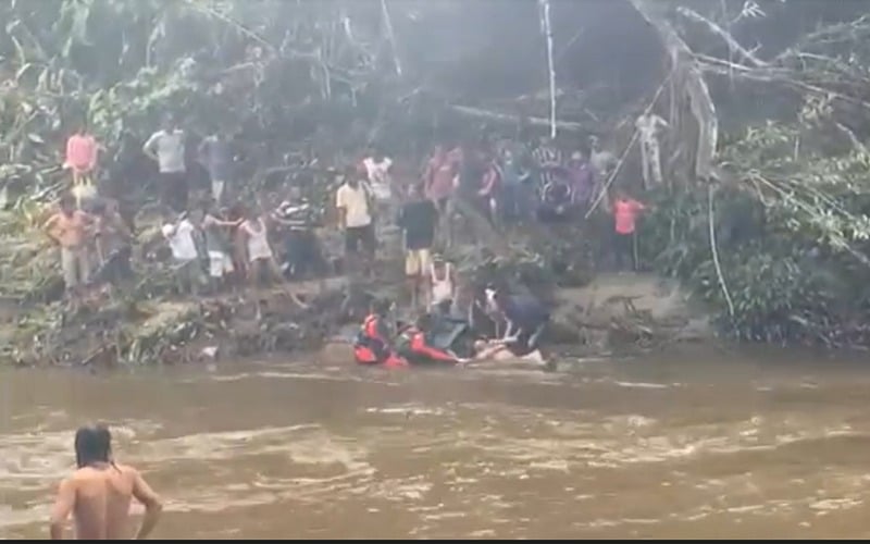 Terpeleset saat Mancing, Pemuda Humbang Hasundutan Tewas Tenggelam 