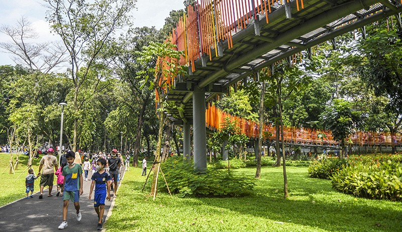 Mengunjungi Tebet Eco Park Mengisi Libur Idul Fitri - Bagian 1