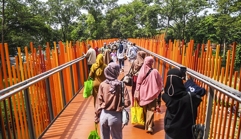 Mengunjungi Tebet Eco Park Mengisi Libur Idul Fitri - Bagian 2