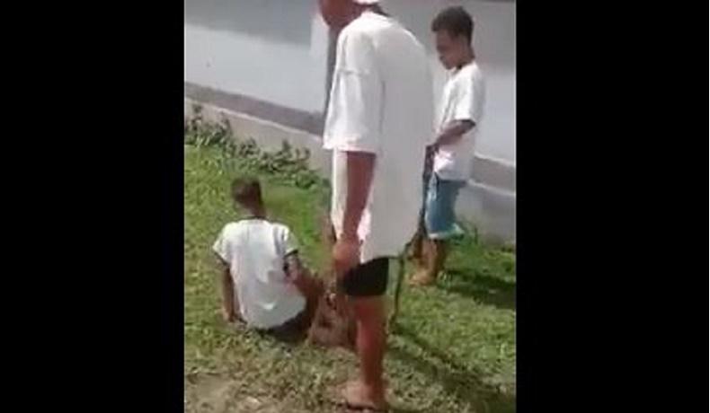 Viral Bocah Laki-Laki Dianiaya dan Dibully Teman di Halmahera Selatan, Netizen Geram