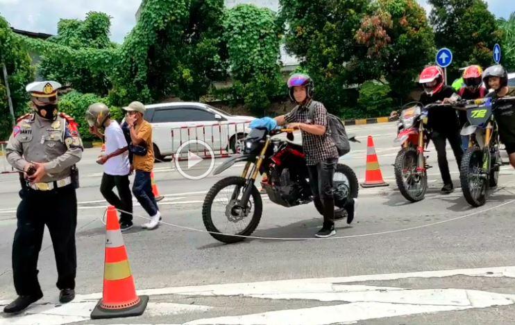 Ikuti Rute Google Maps, 6 Pemotor asal Aceh Singkil Nyasar Masuk Tol Medan