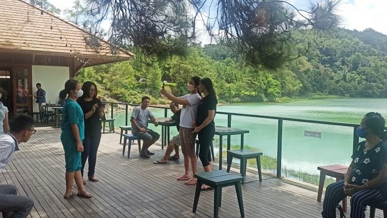 Danau Linow Tomohon Jadi Alternatif Wisata Warga saat Lebaran