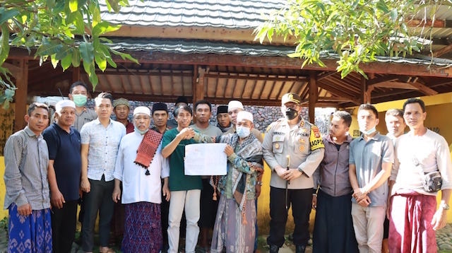 Akhiri Kisruh, Masyarakat Desa Mareje Lombok Barat Sepakat Berdamai