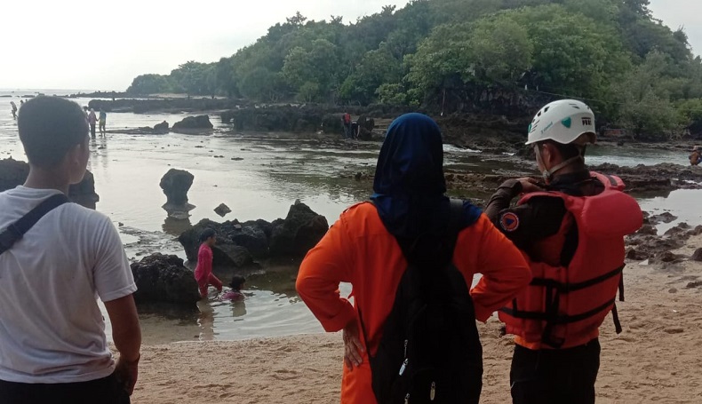 Wisatawan asal Sumedang Hilang Tenggelam di Muara Cilautereun Pameungpeuk Garut