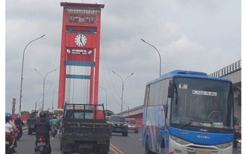 Jelang Puncak Arus Balik, Damri Palembang Siapkan Puluhan Bus