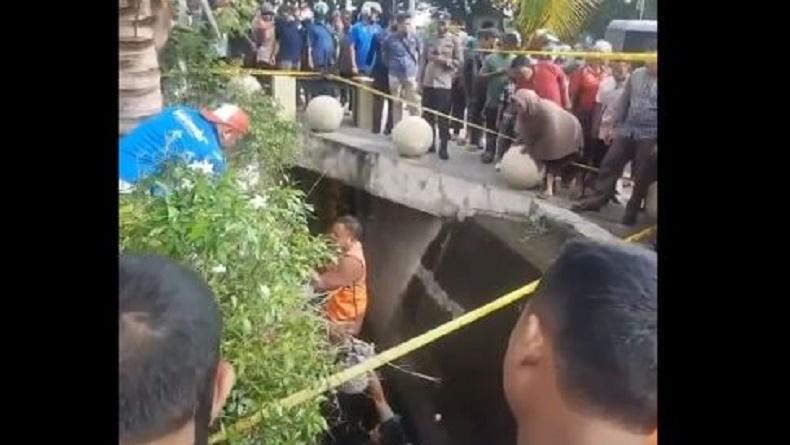 Banda Aceh Geger Penemuan Mayat dalam Parit, Diduga Tewas Terjatuh