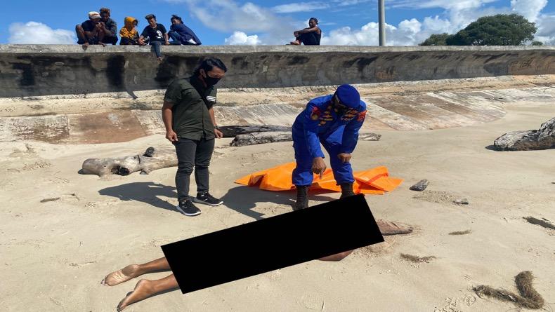 Belitung Timur Geger, Pria Bertato Ditemukan Tewas di Pantai Mudong