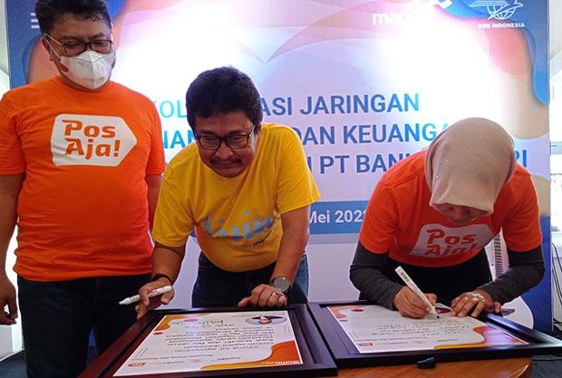  PT Pos dan Mandiri Operasikan Layanan Bersama 