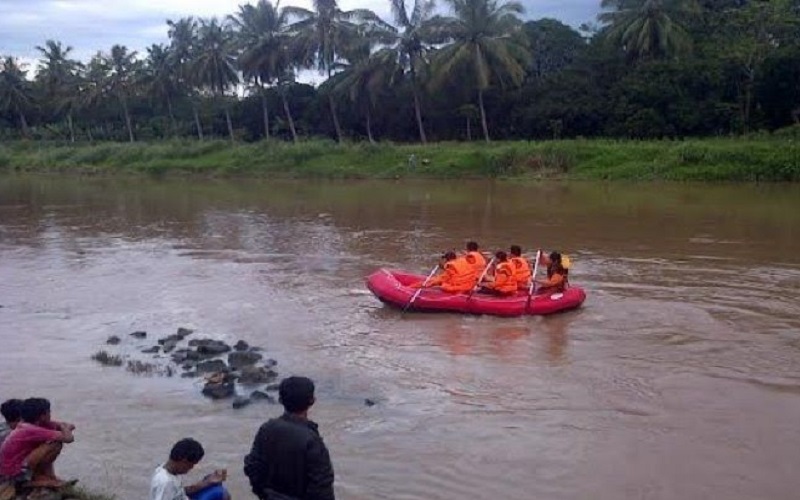Lebaran di Kampung Istri, Pemudik Asal Bogor Tewas Tenggelam di Sungai Ogan 