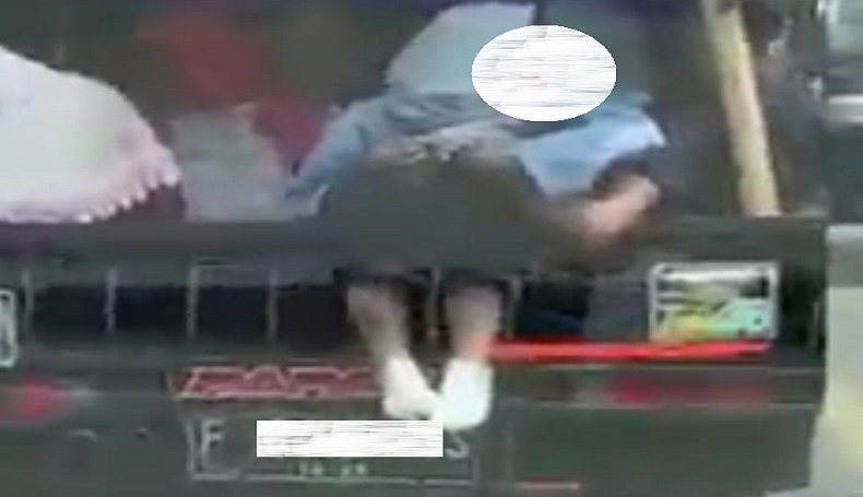 Viral, Penumpang Pikap Beradegan Mesum saat Macet Lebaran, Netizen: Ya Allah