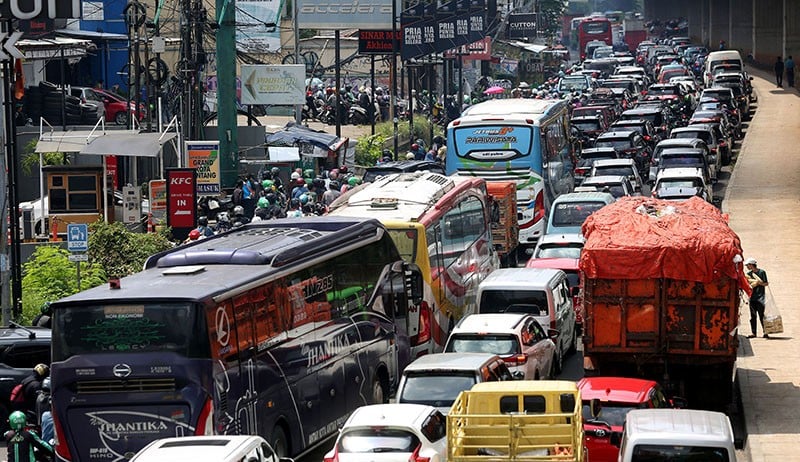 Imbas One Way, Jalan Kalimalang Macet Total Nyaris Tak Bergerak Sejauh ...