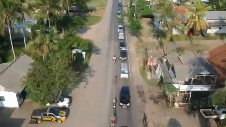 Arus Balik, Jalur Lingkar Selatan Purworejo-Kebumen Macet Belasan Kilometer