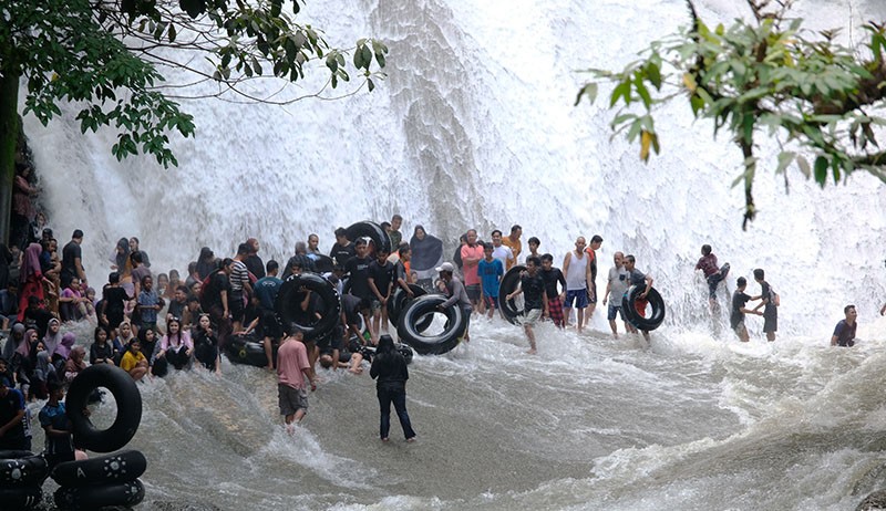 Serunya Bermain Air di Taman Wisata Alam Bantingmurung Maros - Bagian 4