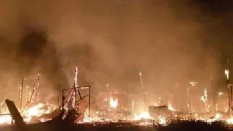 Kebakaran di Dogiai Papua, 10 Kios Ludes