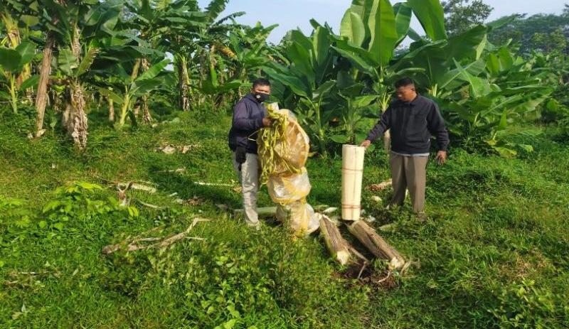 Polisi Sita Puluhan Balon Udara dan Petasan di Pekalongan 