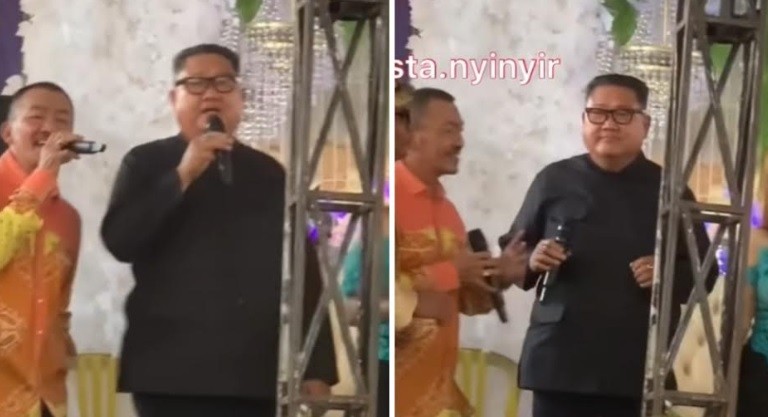 Viral Pria Mirip Presiden Kim Jong Un Nyanyi di Acara Nikahan, Netizen: Gak  Nyawer Dinuklir