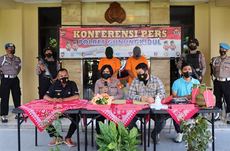 Terekam CCTV saat Curi Tabung Elpiji, Residivis di Gunungkidul Ditangkap Polisi