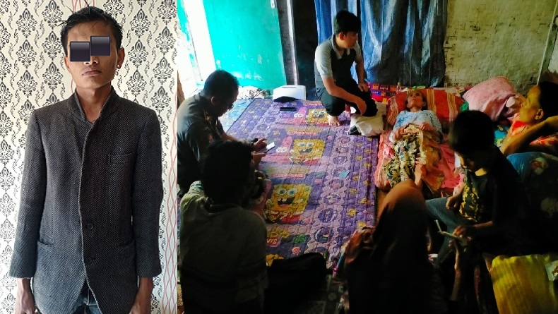 Miris, Cucu Aniaya dan Nyaris Bunuh Nenek di Kampung Sukahurip Cineam Tasikmalaya