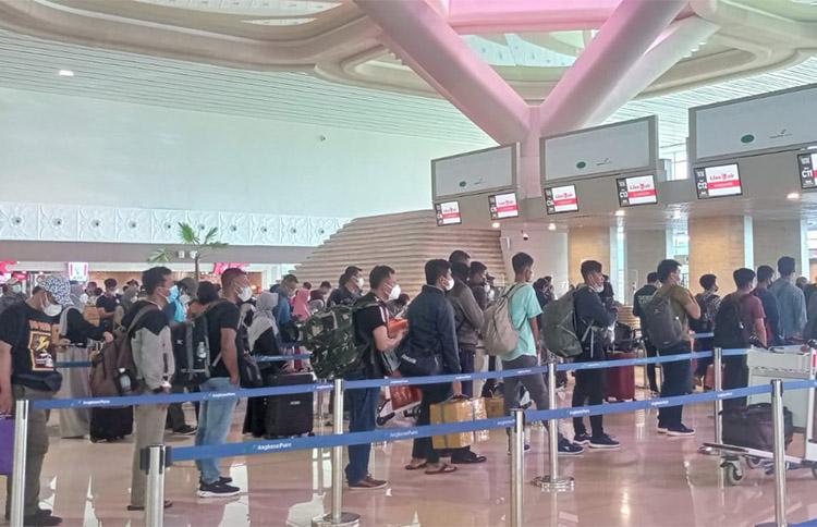 Posko Terpadu Lebaran di Bandara YIA Ditutup, Jumlah Penumpang Masih Tinggi