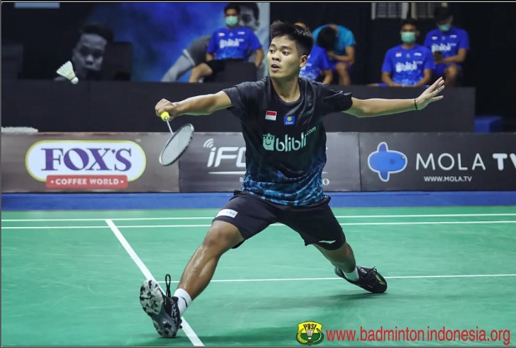 Hasil Piala Thomas 2022: Tekuk Lee Yun Gyu, Syabda Perkasa Pahlawan Kemenangan Indonesia