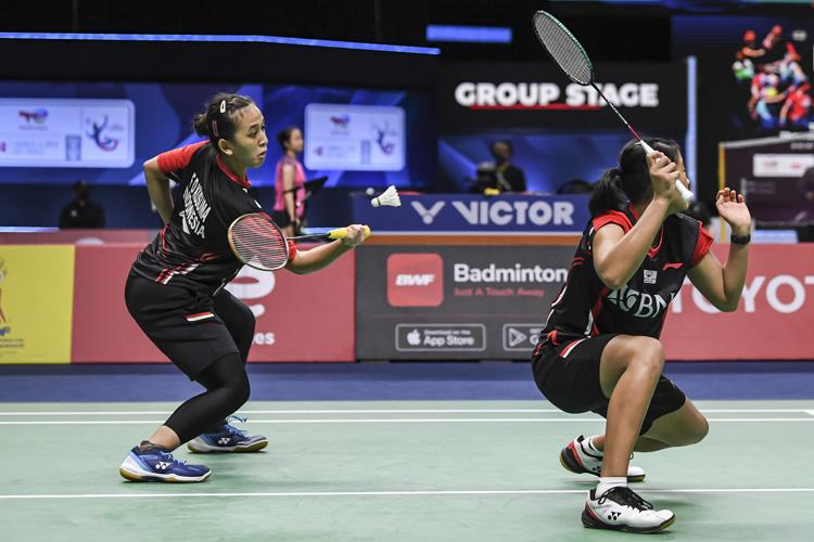 Hasil Piala Uber 2022: Febriana/Amalia Dibungkam Ranking 1 Dunia, Indonesia 0-2 China