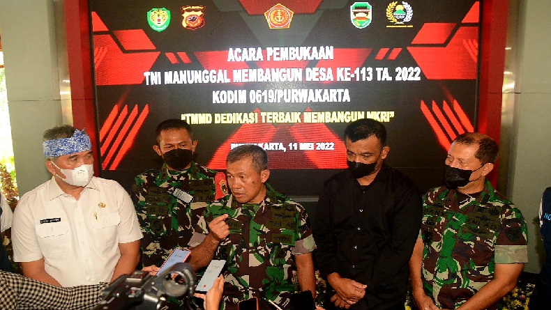 Gelar TMMD 2022 di 4 Kabupaten, Pangdam Siliwangi: Ini Dedikasi untuk NKRI
