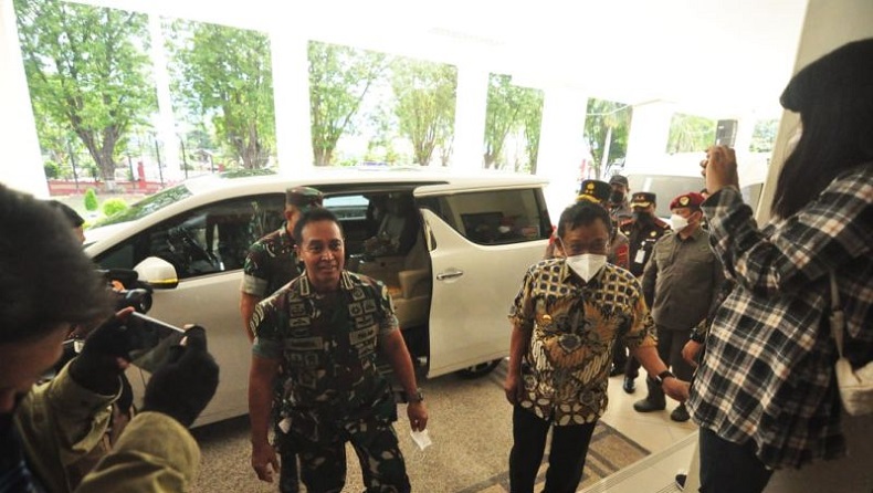 Jenderal Andika Perkasa ke Sulteng, Bahas Penumpasan Teroris MIT Poso