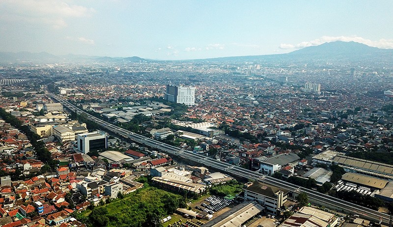 Proyek Pembangunan Jalan Layang Kopo Capai 93 Persen - Bagian 1
