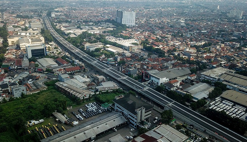 Proyek Pembangunan Jalan Layang Kopo Capai 93 Persen - Bagian 2