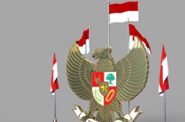 Arti Lambang Negara Indonesia Garuda Pancasila Lengkap Penjelasannya