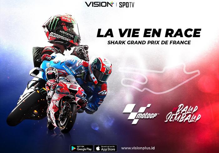 Jadwal Lengkap MotoGP Prancis 2022 Akhir Pekan Ini, Saksikan Live di Vision+!