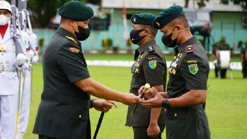 Pangdam Cenderawasih Pimpin Sertijab, Mayor Inf Untung Iswahyudi Jabat Danyon 751/VJS