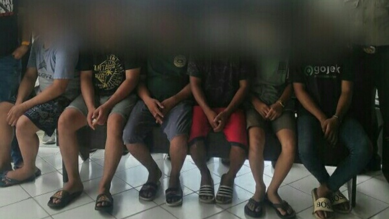 Polisi Tangkap 9 Terduga Pelaku Pengeroyokan di Buha Manado   