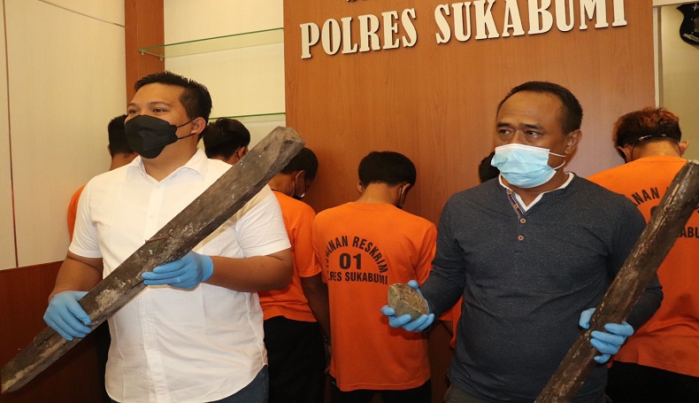Diduga Rusak Pos Retribusi Pantai Ujunggenteng Sukabumi, 6 Warga Jadi Tersangka