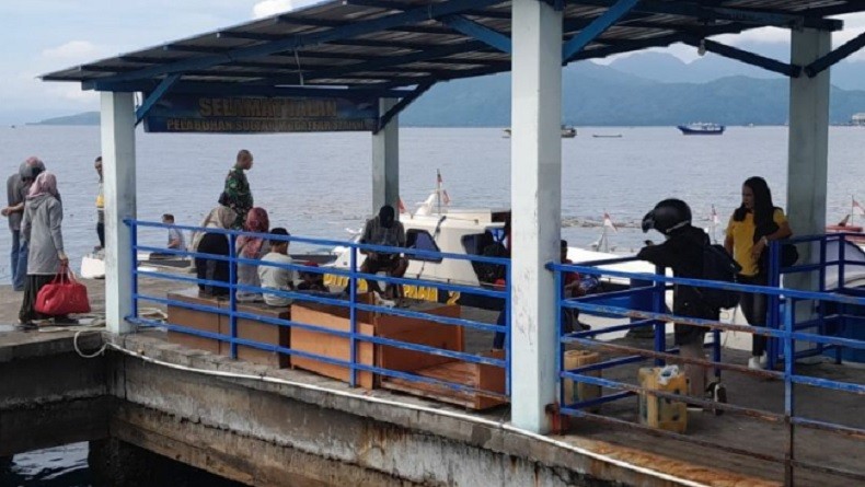 Waspada Gelombang Tinggi, Sejumlah Pelabuhan di Malut Perketat Pelayaran