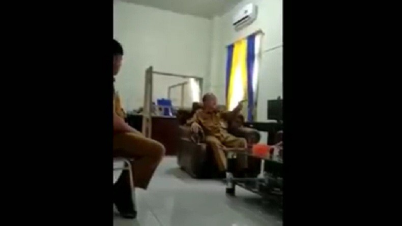 Viral Video Perdebatan Sengit Kepala Dinas dan Staf Pemkab Nias Utara Nyaris Baku Hantam