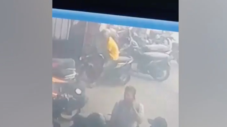 Asyik Belanja di Minimarket, Motor IRT di Medan Digondol Maling