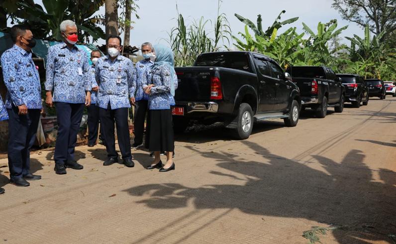 Betonisasi Palir-Kaliancar Terganggu, Ganjar: Pokoknya Uang Preman Singkirkan Semua